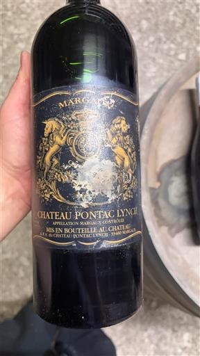 Bordeaux Margaux Château Pontac Lynch Neročník