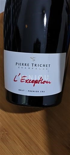 Champagne Unspecified Premier Cru Pierre Trichet L'Exception 2018