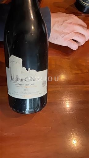 Viinit Rouge sec Lauran Cabaret 2007 Ranska Languedoc Minervois AOC