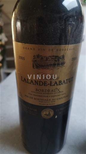 Bordeaux Château Lalande-Labatut 2005