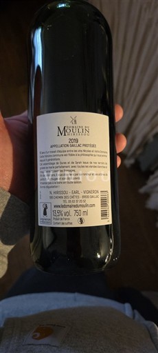 Südwestfrankreich Gaillac Domaine Moulin 2019