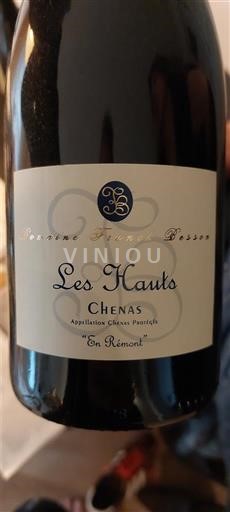 Beaujolais Chénas Domaine Franck Besson Les Hauts 2020