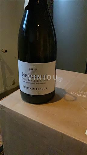 Bourgogne Meursault Premier Cru Benjamin Leroux Perrières 2019