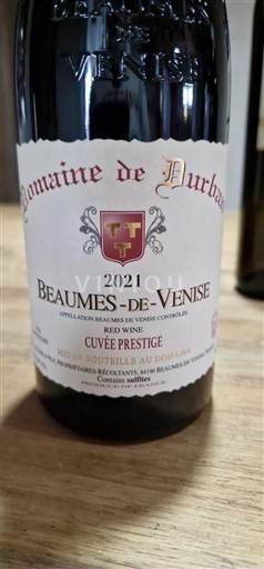 Rhône Valley Beaumes de Venise Domaine Durban Prestige 2021