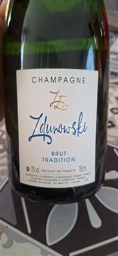 Champagne Zdunowski Brut Tradition Niet-geïntegreerd