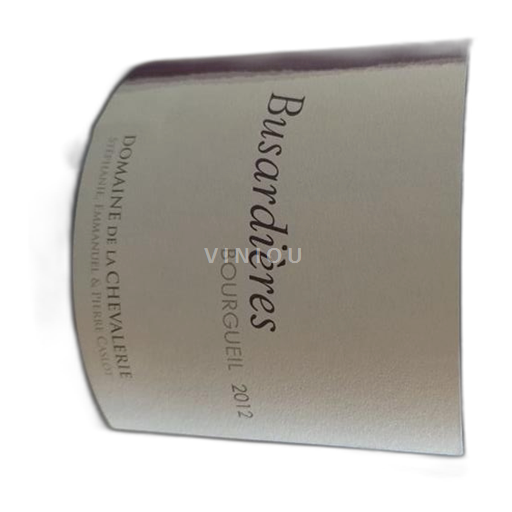 Údolí Loiry Bourgueil Domaine La Chevalerie 2012