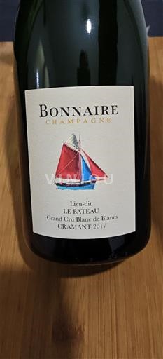 Champagne Ospecificerad Grand Cru Bonnaire Lieu-dit Le Bateau 2017