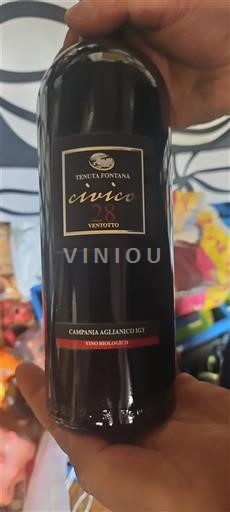 Campania Wines Unspecified Tenuta Fontana Civico 28 Ventotto Non-Vintage