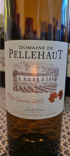 South West Côtes de Gascogne Domaine Pellehaut L'Été Gascon 2013