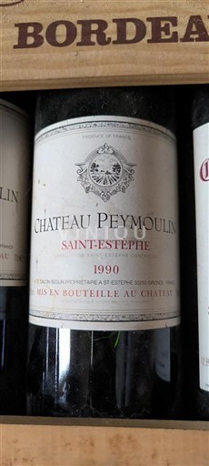 Bordeaux Saint-Estèphe Château Peymoulin 1990