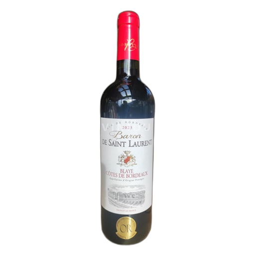 Bordeaux Blaye-Côtes-de-Bordeaux Baron de Saint Laurent 2023