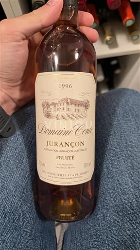 Sud-Ovest Jurançon Domaine Conte Fruité 1996