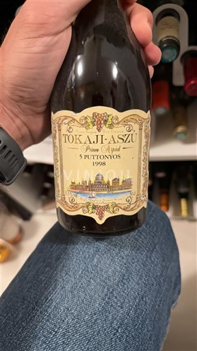 Tokaj No especificado 5 Puttonyos 1998