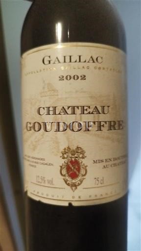 Sydvestfrankrig Gaillac Château Goudouffre 2002