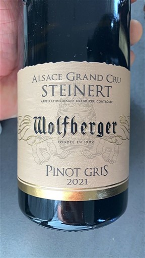 Alsace Alsace Grand Cru Grand Cru Wolfberger Steinert 2021
