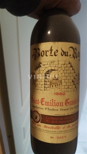 Bordeaux Saint-Émilion Grand Cru Grand Cru Porte du Roy 1982
