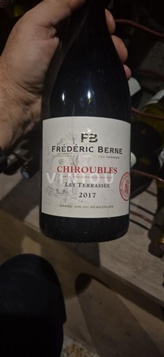 Beaujolais Chiroubles Frédéric Berne Les Terrasses 2017