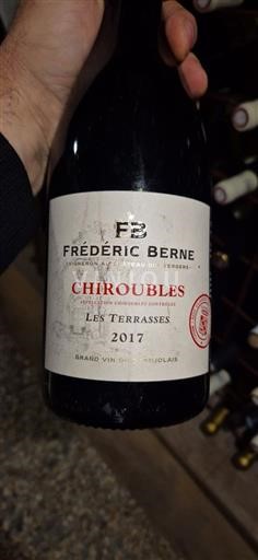 Beaujolais Chiroubles Frédéric Berne Les Terrasses 2017