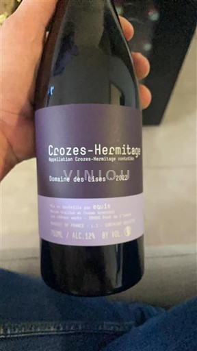 Rhône Valley Crozes-Hermitage Domaine S Lises 2022