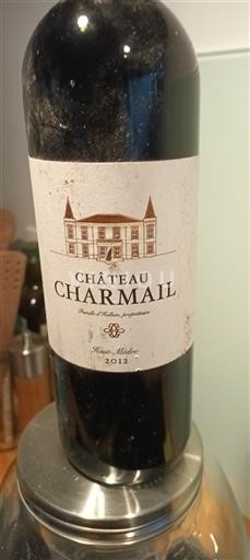 Bordeaux Haut-Médoc Château Charmail 2012