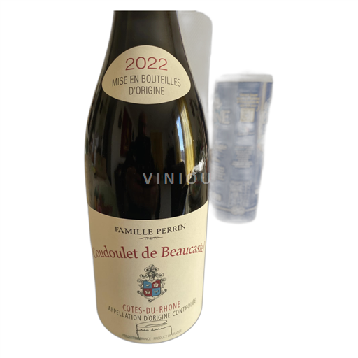 Rhônen laakso Côtes-du-rhône Famille Perrin Coudoulet de Beaucastel 2022