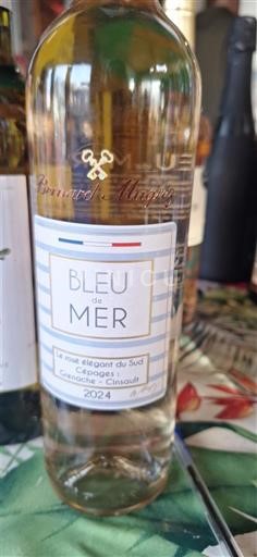 Vini Blanc sec Bleu de Mer Bernard Magrez 2024 Francia Linguadoca e Rossiglione Paese d'Oc IGP