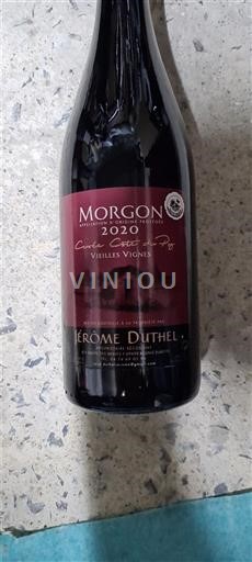 Beaujolais Morgon Jérôme Duthel Côte du Py Vieilles Vignes 2020