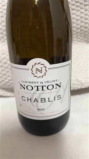 Burgundsko Chablis Laurent & Céline Notton 2022