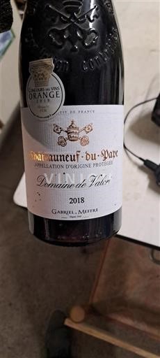Rhône-dalen Châteauneuf-du-Pape Domaine Valori 2018