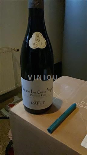 Burgundsko Beaune Premier Cru Rapet Les Cent Vignes 2015