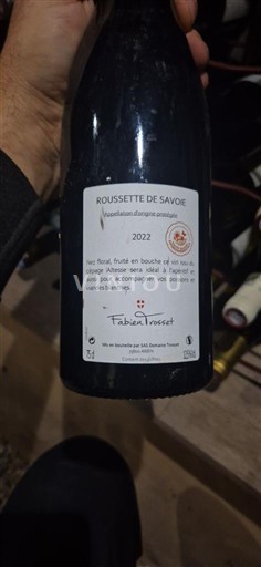 Savoie og Bugey Roussette de Savoie Fabien Trosset 2022