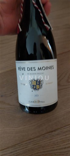 Bourgogne Côte de Beaune Maison Deléau Rêve des Moines 2023