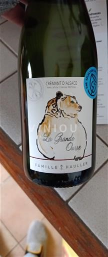 Alsace Crémant d'Alsace Famille Hauller La Grande Ourse Ikke årgangsbestemt