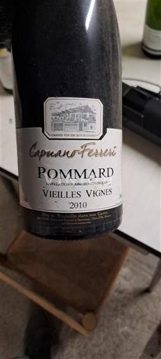 Bourgogne Pommard Capuano-Ferreri Vielles Vignes 2010