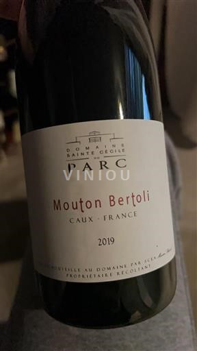 Languedoc and Roussillon Caux Domaine Sainte-Félicie Parc Mouton Bertoli 2019