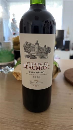 Bordeaux Haut-Médoc Les Tours de Beaumont 2020