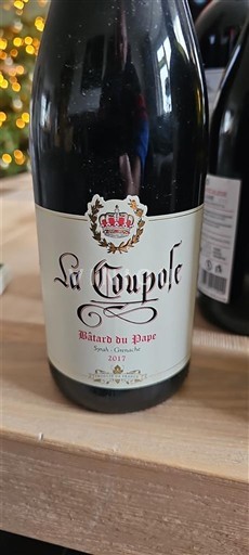 Valle del Rodano Côtes-du-Rhône La Coupole Bâtard du Pape 2017