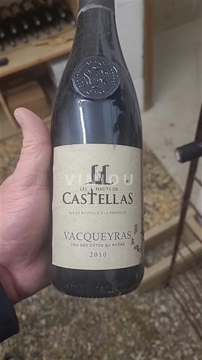 Rhônedalen Vacqueyras Les Hauts de Castellas 2010