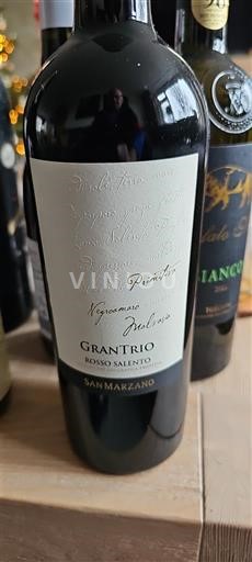 Apulia Susumaniello Salento San Marzano Gran Trio 2021