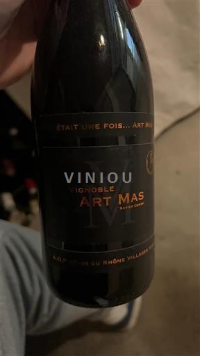Rhônevallei Côtes-du-rhône-villages Vignoble Art Mas Raisin Canse 2022