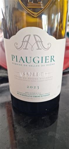 Rhônetal Côtes-du-Rhône-Dörfer Domaine Piaugier 2023