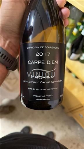 Burgundy Marsannay Carpe Diem 2017