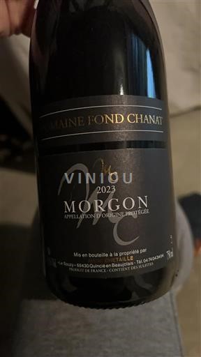 Beaujolais Morgon Domaine Fond Chanat 2023