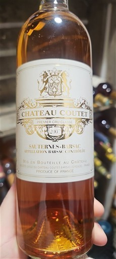 Bordeaux Unspecified Premier Cru Château Coutet 2007