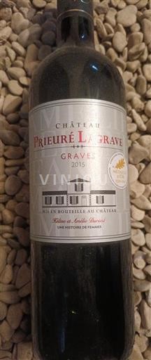 Burdeos Graves Château Prieuré Lagrave 2015