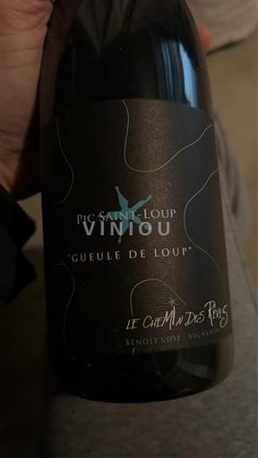 Viinit Rouge sec Gueule de Loup Le Chemin des Rêves 2017 Ranska Languedoc Pic-saint-loup AOC