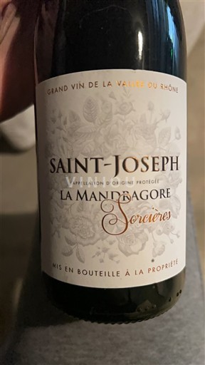 Rhône-dalen Saint-Joseph La Mandragore des Sorcières 2023