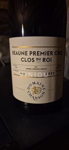 Borgogna Beaune Premier Cru Domaine Chanson Clos du Roi 2022
