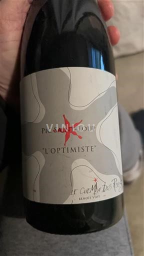 Viinit Rouge sec L'Optimiste Le Chemin des Rêves 2019 Ranska Languedoc Pic-saint-loup AOC
