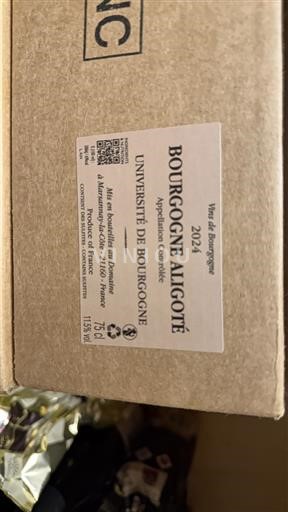 Bourgogne Bourgogne Aligoté Université de Bourgogne 2024